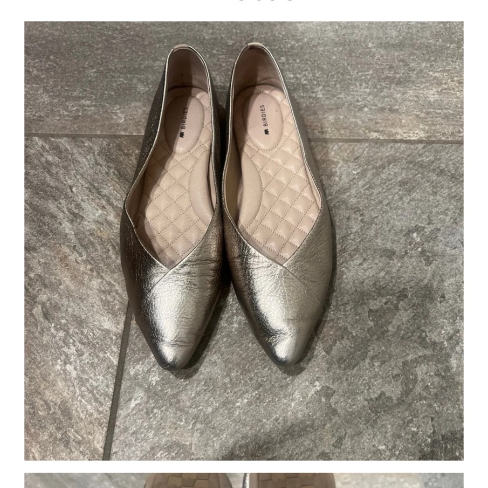Women's Metallic Flats